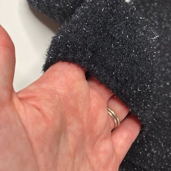 Vintage Giorgio Armani Italian Sparkle Glittery Shimmer Crewneck Sweater Top - Picture 6 of 12